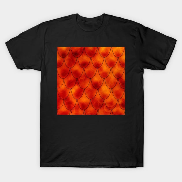 Dragon Scales T-Shirt by LaurenPatrick